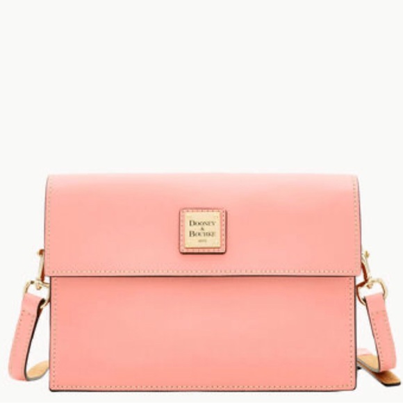 Dooney & Bourke Beacon East West Flap Crossbody Light Pink - Picture 12 of 15